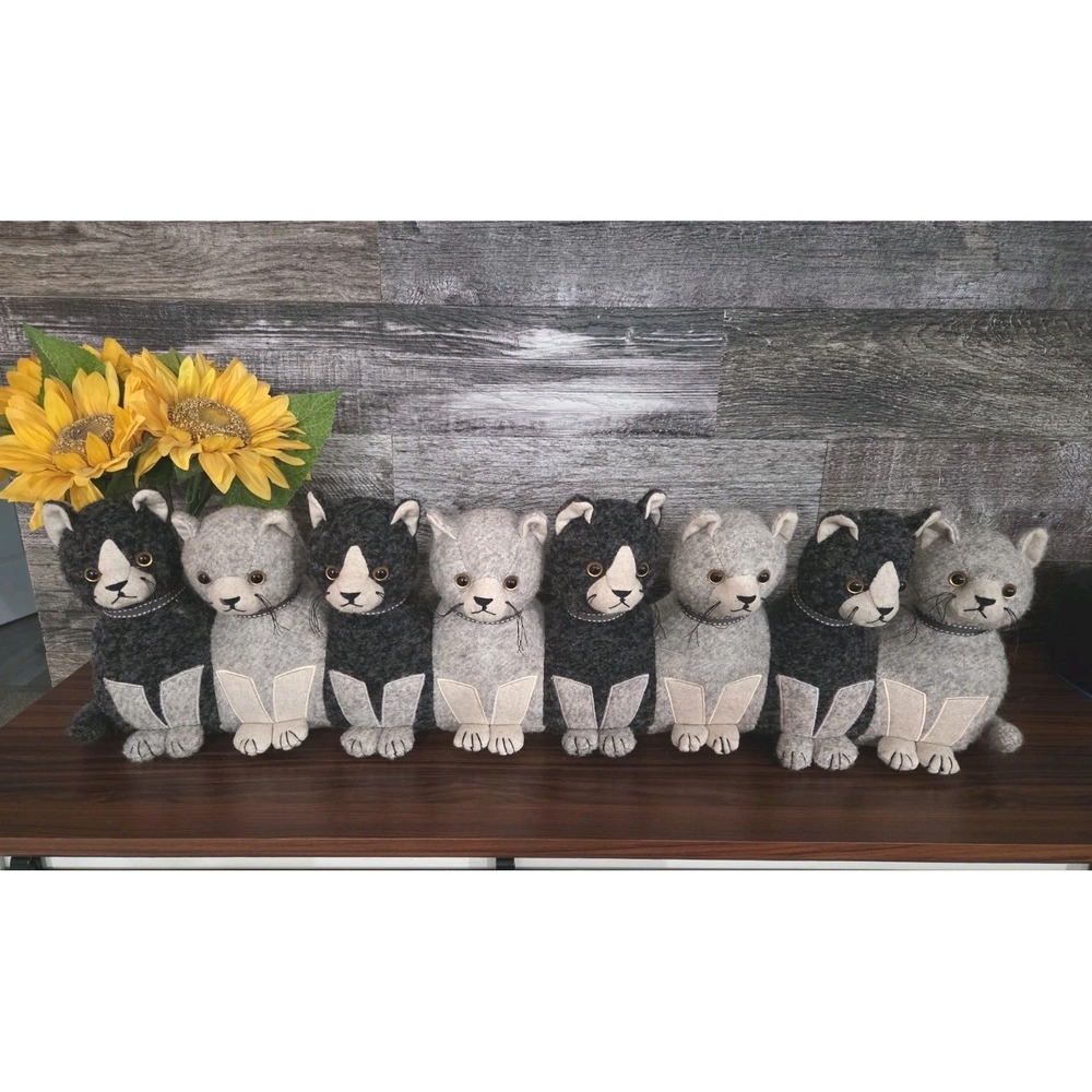 Litter of Kittens Draft Dodger - Weighted Door Breeze Guard Draft Cat 32" Long